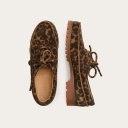 Tefer półbuty, cętki welur OUTLET